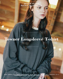 ダブルユーブイプロジェクト(WV PROJECT) Towner Longsleeve T-shirt Charcoal CJLT7335