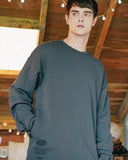 ダブルユーブイプロジェクト(WV PROJECT) Towner Longsleeve T-shirt Charcoal CJLT7335