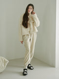 TMO BY 13MONTH（ティーエムオーバイサーティンマンス）CORDUROY JOGGER PANTS (IVORY)