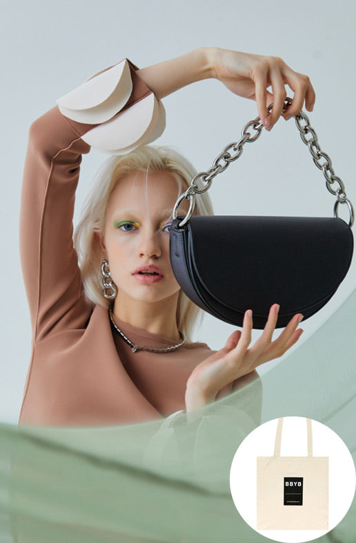 BBYB(ビービーワイビー) Atti Saddle Cross Bag (Jade Black)