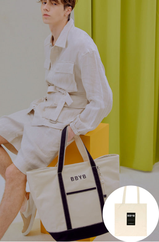 BBYB(ビービーワイビー) Tropical Market Bag (Extra-large) Black