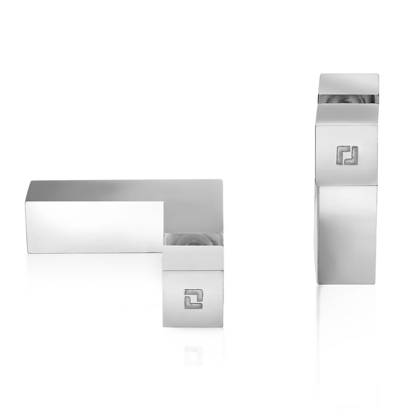 レイブレス(LABELESS) SIGNATURE LOGO EARRING