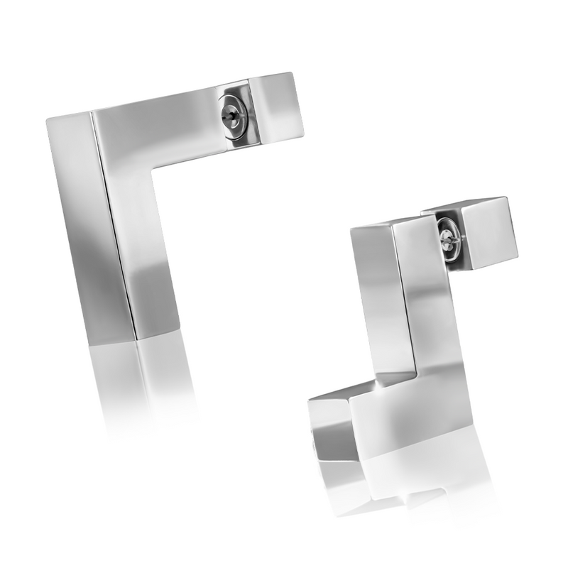 レイブレス(LABELESS) SIGNATURE LOGO EARRING