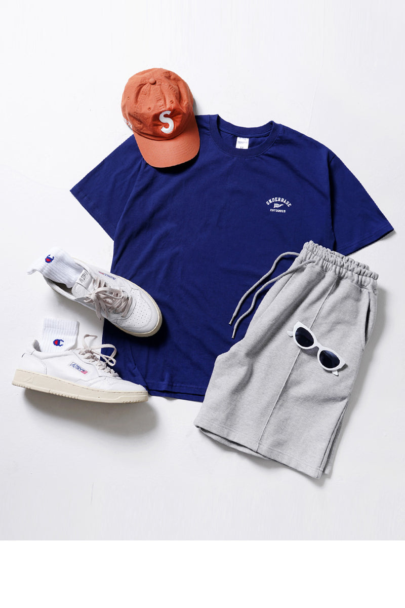 UNDERBASE(アンダーベース) BASIC LOGO SHORT SLEEVE 4COLOR EYST9132