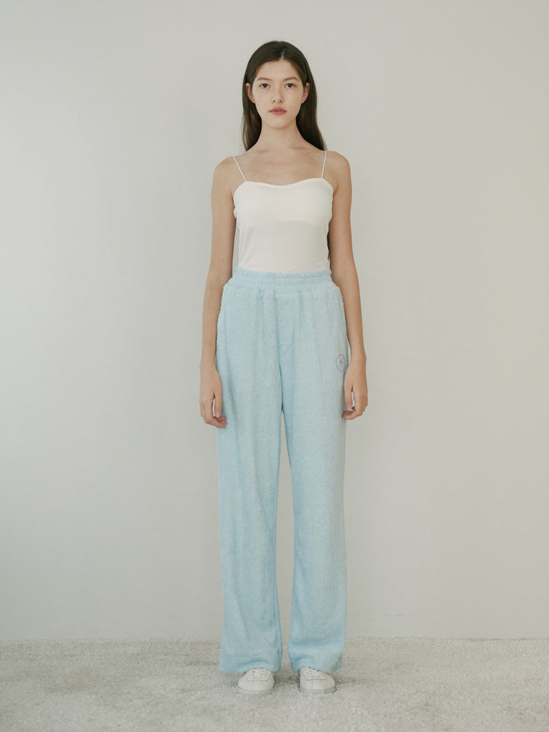 TMO BY 13MONTH（ティーエムオーバイサーティンマンス）FLEECE PANTS (LIGHT BLUE)