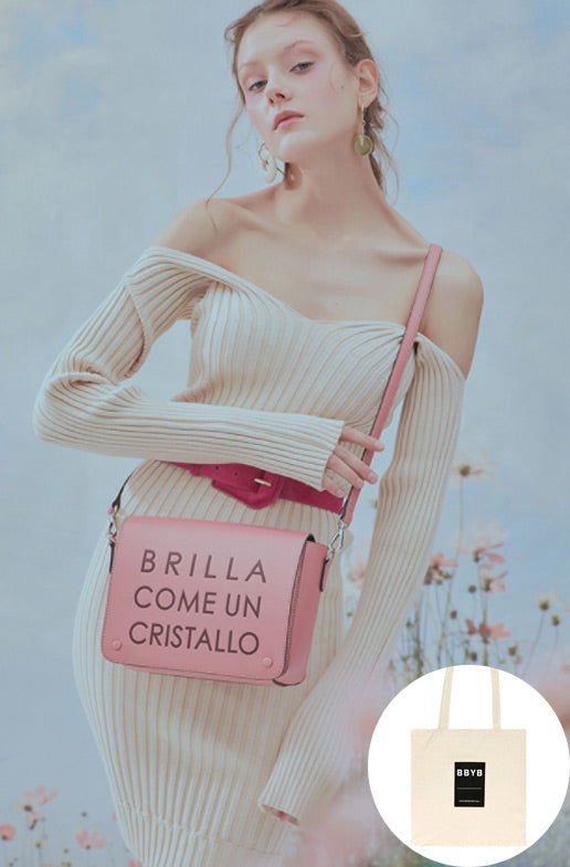 BBYB(ビービーワイビー) MARCE Shoulder Bag (Pearl Rose)