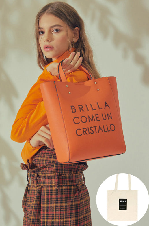 BBYB(ビービーワイビー) MARCE Tote Bag (Fiesta Orange)