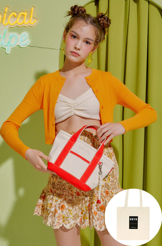 BBYB(ビービーワイビー) Tropical Market Bag (Mini) Red