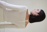 TMO BY 13MONTH（ティーエムオーバイサーティンマンス）HALTER NECK KNIT TOP (WHITE)