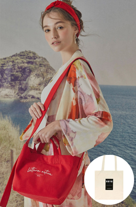 BBYB(ビービーワイビー) POST Canvas 2way Bag (M) Red