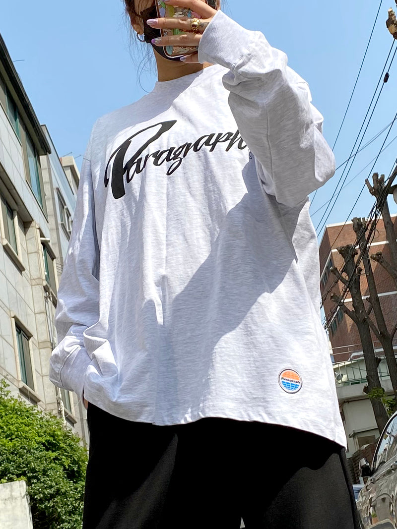 Paragraph ( パラグラフ )  No.13 Lettering Logo T-shirt