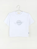 KNOY (ノイ) angel cropped short sleeve tee