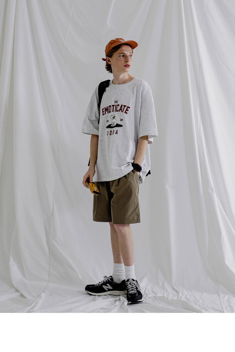 UNDERBASE(アンダーベース) EMOTICATE SHORT SLEEVE 4 COLOR ISST9128
