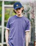 ダブルユーブイプロジェクト(WV PROJECT) Town Pigment short-sleeved shirt NavyPurple JIST7505