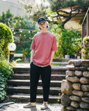 ダブルユーブイプロジェクト(WV PROJECT) Town Pigment short-sleeved shirt OldPink JIST7505