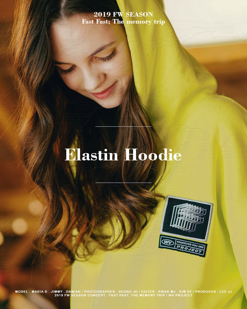 ダブルユーブイプロジェクト(WV PROJECT) Elastin Hoodie LIME JJHD7322