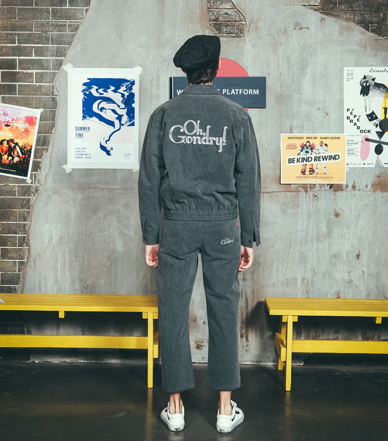 ダブルユーブイプロジェクト(WV PROJECT) Mama Banding Wide Pants CHARCOAL JJLS7063