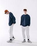 ダブルユーブイプロジェクト(WV PROJECT) Suffled sweatshirt Navy JJMT7468