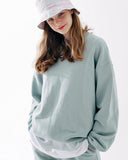 ダブルユーブイプロジェクト(WV PROJECT) Suffled sweatshirt Ash Mint JJMT7468