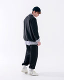 ダブルユーブイプロジェクト(WV PROJECT) Suffled sweatshirt Black JJMT7468