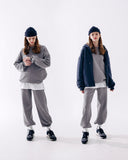 ダブルユーブイプロジェクト(WV PROJECT) Suffled sweatshirt Dark Grey JJMT7468