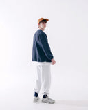 ダブルユーブイプロジェクト(WV PROJECT) Suffled sweatshirt Navy JJMT7468