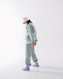 ダブルユーブイプロジェクト(WV PROJECT) Suffled sweatshirt Ash Mint JJMT7468