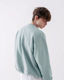 ダブルユーブイプロジェクト(WV PROJECT) Suffled sweatshirt Ash Mint JJMT7468