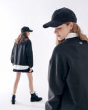 ダブルユーブイプロジェクト(WV PROJECT) Suffled sweatshirt Black JJMT7468