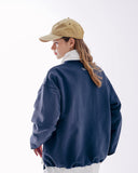 ダブルユーブイプロジェクト(WV PROJECT) Suffled sweatshirt Navy JJMT7468