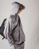 ダブルユーブイプロジェクト(WV PROJECT) Picnic Light Hood Jacket Gray KMOT7475