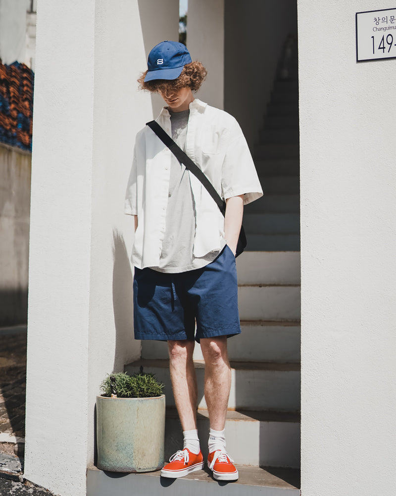 ダブルユーブイプロジェクト(WV PROJECT) City Summer Short-sleeved Shirt Light Ivory KMSS7493