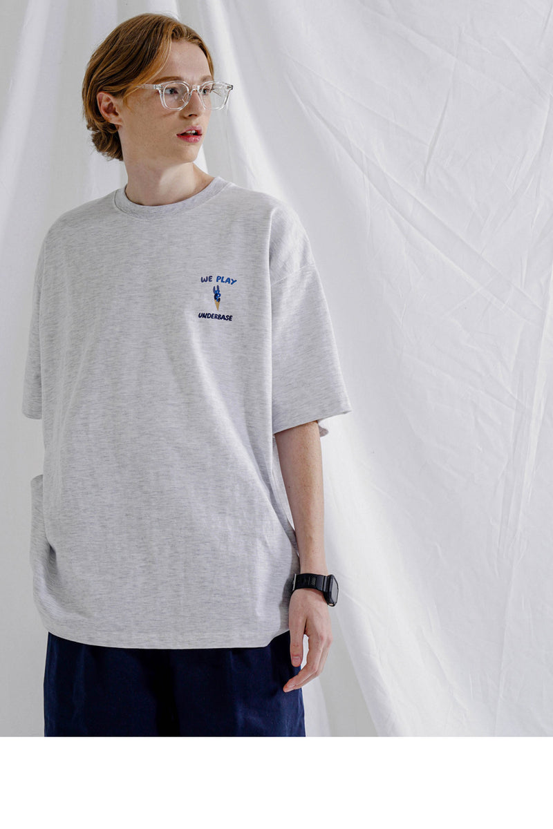 UNDERBASE(アンダーベース) UBSCREAM SHORT SLEEVE 4COLOR LHST9129