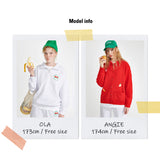 ワンダービジター(WONDER VISITOR) Logo applique Sweatshirt [Ivory]