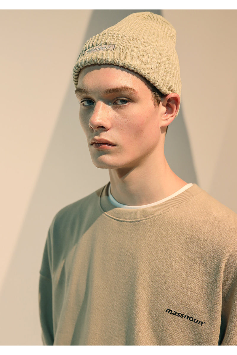 マスノウン(MASSNOUN)  SL LOGO BENIE MFNAC003-BG