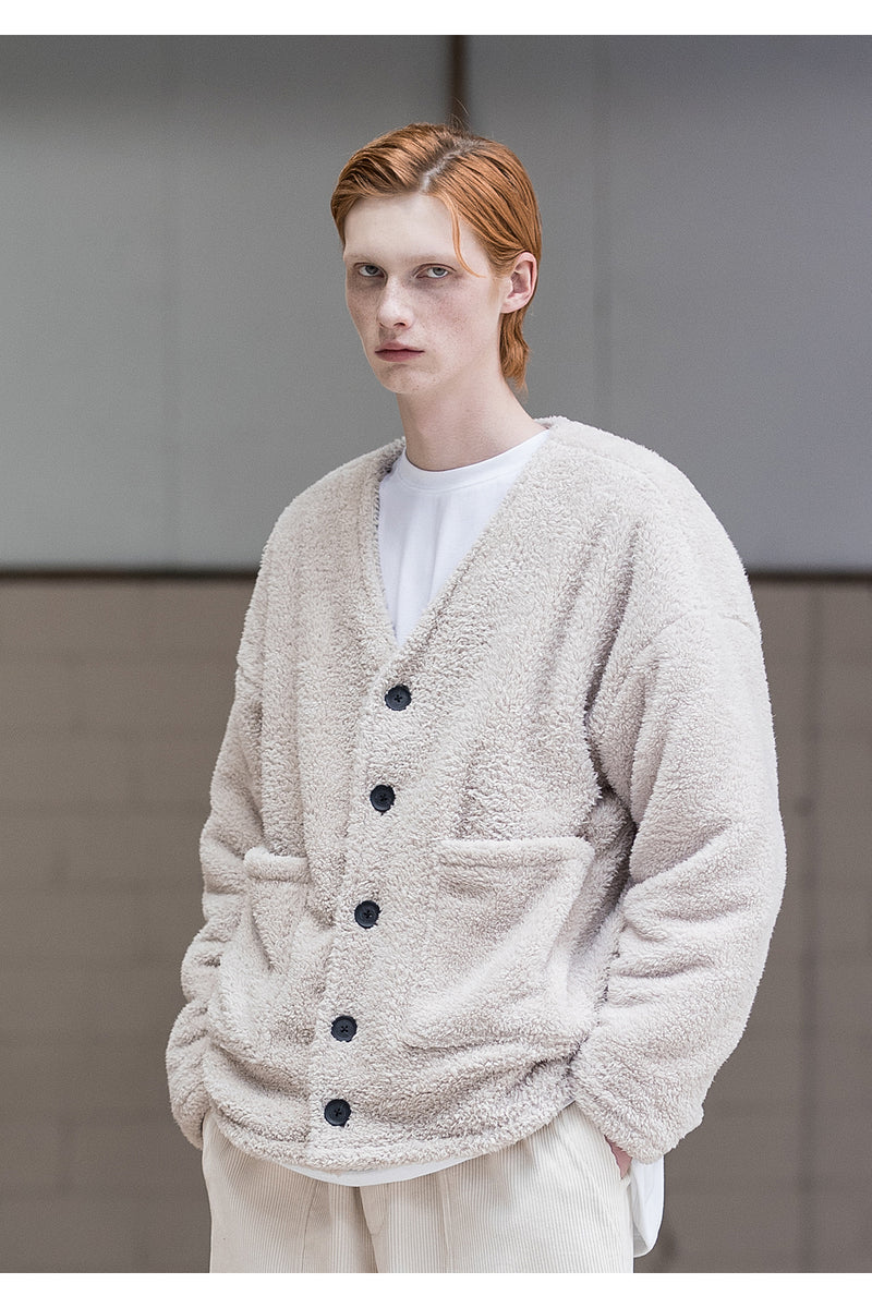 メスノウン(MASSNOUN) DOUBLE SOFT WOOL QUILTING CARDIGAN MFNCD001-BG