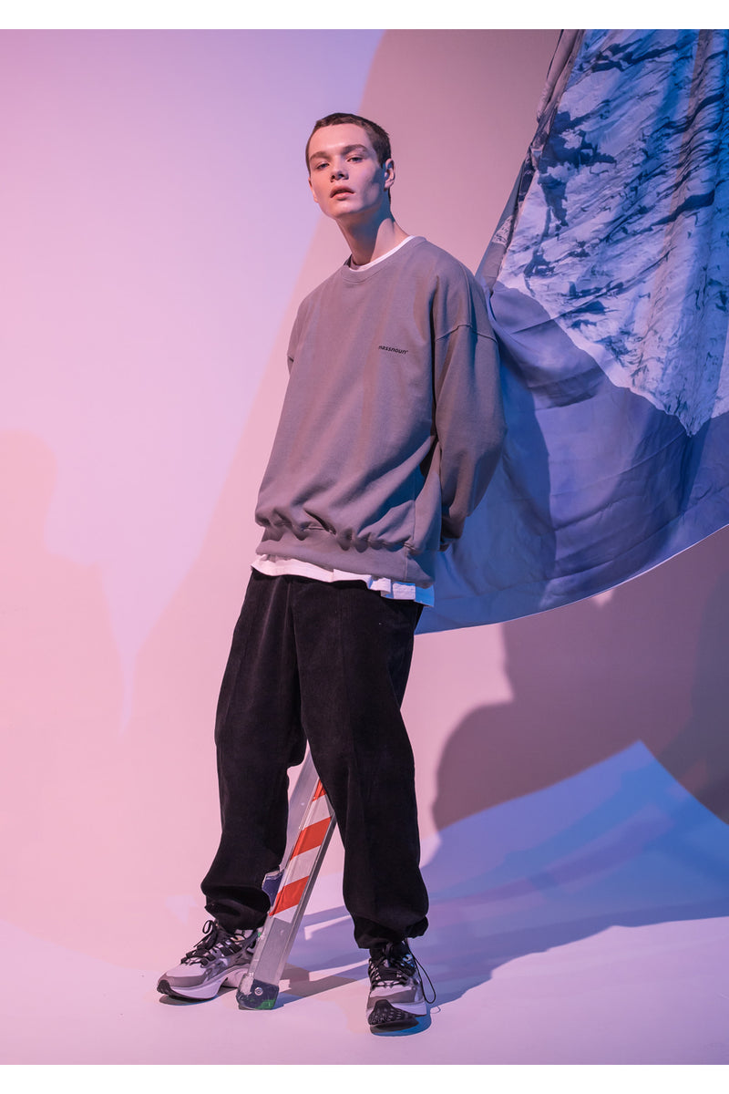 メスノウン(MASSNOUN)CORDUROY STRING PANTS MFNCP001-BK