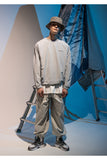 メスノウン(MASSNOUN) CARGO POCKET BALLOON JOGGER PANTS MFNCP003-GY