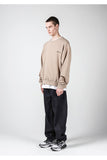 メスノウン(MASSNOUN)  CAMPAIGN OVERSIZED SWEATSHIRT MFNCR003-BG