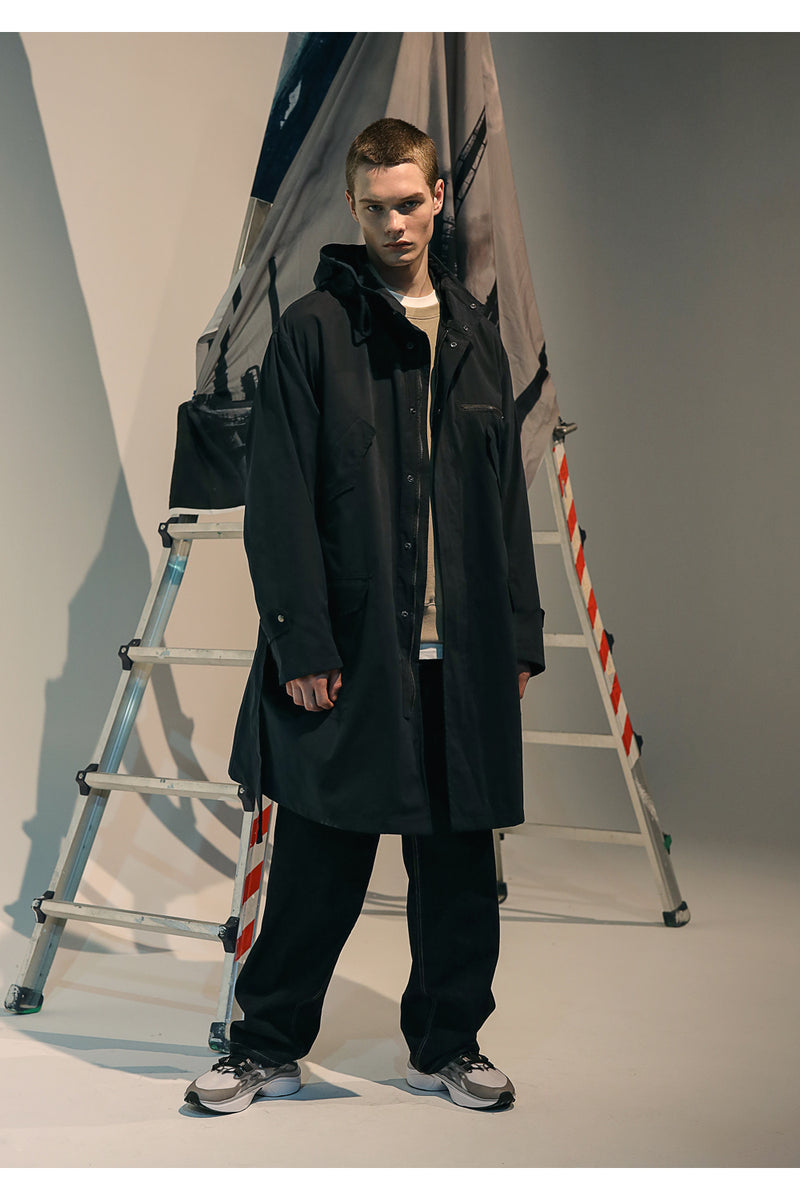 メスノウン(MASSNOUN) M-51 BELTED FISHTAIL COAT MFNCT001-NV