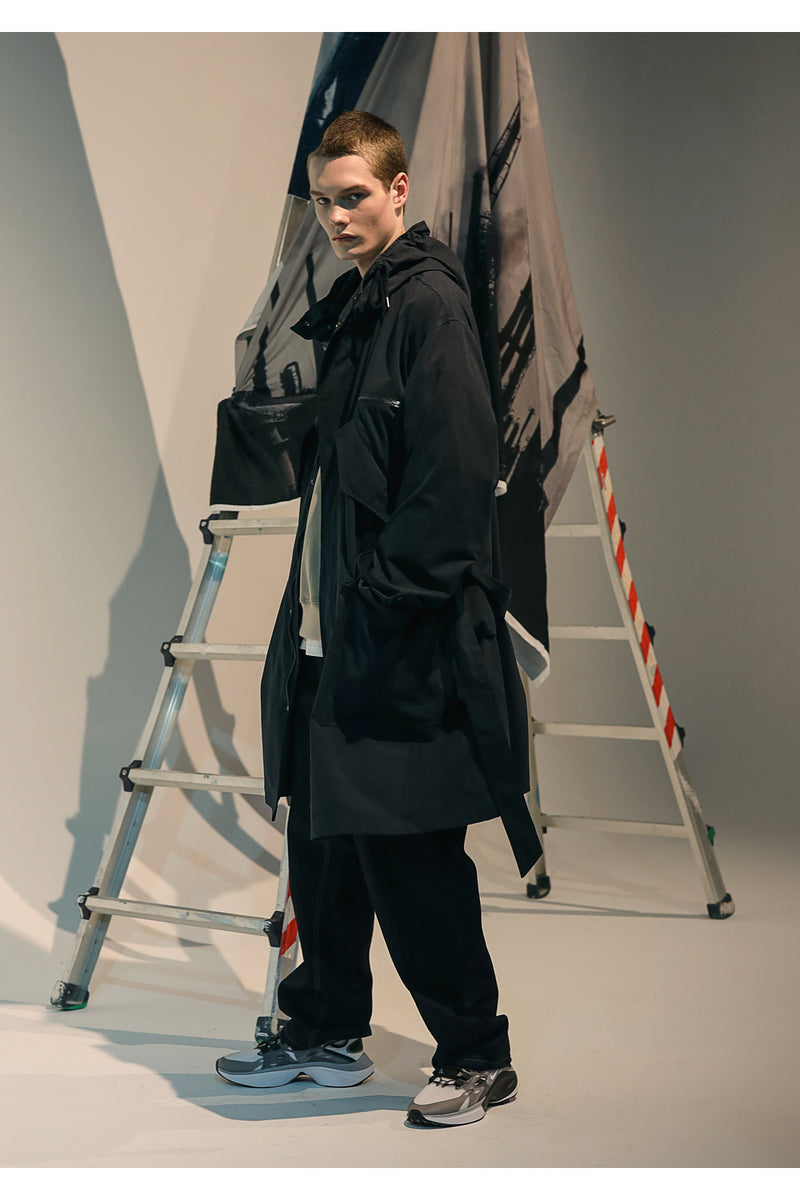 メスノウン(MASSNOUN) M-51 BELTED FISHTAIL COAT MFNCT001-NV