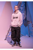 メスノウン(MASSNOUN)  INDUSTRIAL OVERSIZED HOODIE MFNHD002-WT