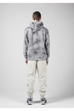 メスノウン(MASSNOUN)  SL LOGO TIE-DYE HOODIE MFNHD003-GY