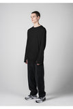 メスノウン(MASSNOUN) WARMER FINGGER LONG SLEEVE MFNLS001-BK