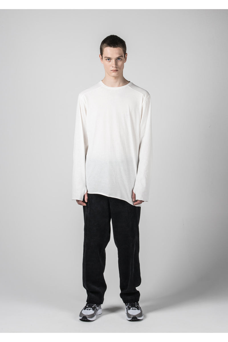 メスノウン(MASSNOUN) WARMER FINGGER LONG SLEEVE MFNLS001-WT