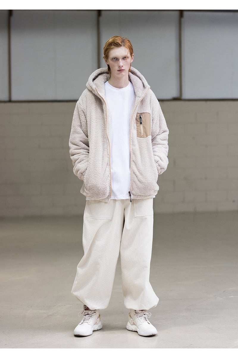 メスノウン(MASSNOUN)NUCLEAR TURTLE DOUBE SOFT WOOL JUMPER MFNPD003-BG