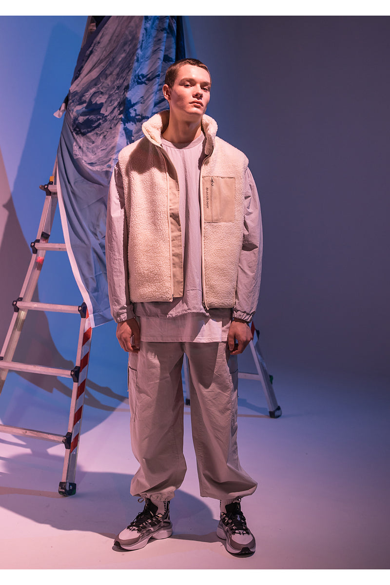 メスノウン(MASSNOUN) SL LOGO DUMBLE BOA VEST MFNVT002-IV