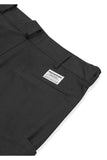 マスノウン(MASSNOUN) FRONT POCKET COTTON PANTS MFZCP001-BK