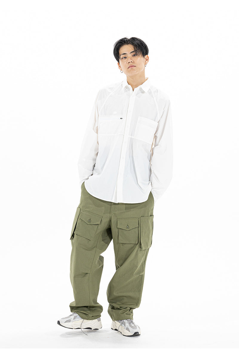 マスノウン(MASSNOUN) FRONT POCKET COTTON PANTS MFZCP001-KK