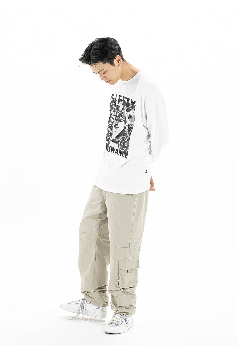マスノウン(MASSNOUN) MULTI POCKET TRACK PANTS MFZTP001-BG